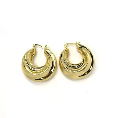 Cioccolato Couture Women's Gold Vikki Earrings