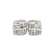 Cioccolato Couture Women's Jenifer Silver Earrings