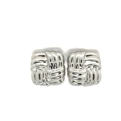 Cioccolato Couture Women's Jenifer Silver Earrings