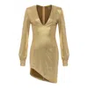 Shop Cioccolato Couture Women's Madonna Gold Dress