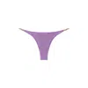 Cioccolato Couture Women's Pink / Purple Crystal Bikini Purple Bottom In Pink/purple