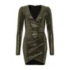 Cioccolato Couture Women's Silver / Gold Veronica Dress Black And Silver