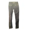 Cipo & Baxx Women's Vintage High-waisted Beaded Embroidered Jeans In Black In Multi
