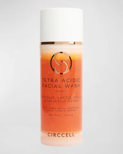 Circcell Skincare Tetra Acidic Facial Cleanser, 4 Oz. In White