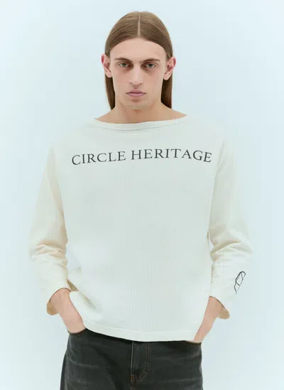 Circle Heritage Thermal Long-sleeve T-shirt In Neutral