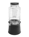 Circleware Jay Import Company Big Window Beverage Dispenser With Ice Insert In Black