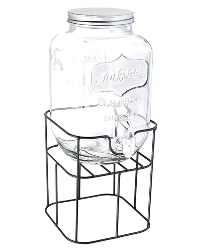 Circleware Mini Yorkshire 1 Gallon Sun Tea Jar Dispenser In Clear