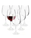 Circleware Set Of 6 In Clear