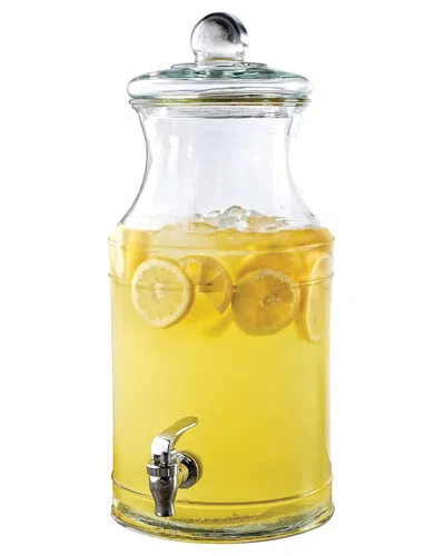 Circleware Valley Farm 2.1 Gallon Milk Jug Beverage Dispenser In Clear