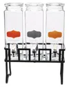 Circleware Yorkshire Element Set Of 3 Dispensers In Multi