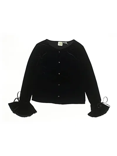 Pre-owned Circo Kids' Long Sleeve Blouse In Black