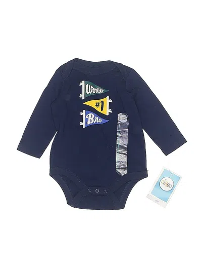 Pre-owned Circo Babies' Long Sleeve Onesie In Blue