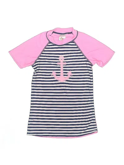 Pre-owned Circo Kids' Rash Guard In Pink