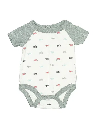 Pre-owned Circo Babies' Short Sleeve Onesie In Gray