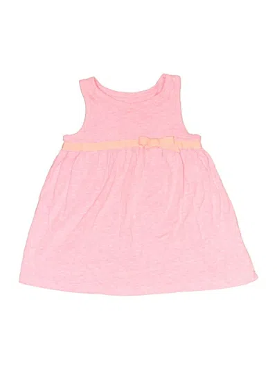 Pre-owned Circo Kids' Sleeveless Top Pink Keyhole Neckline Tops