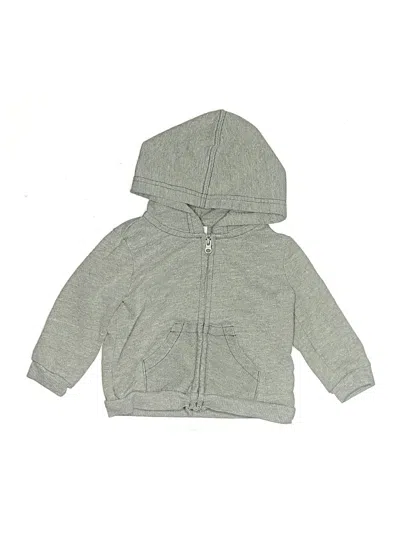 Pre-owned Circo Babies' Zip Up Hoodie In Gray