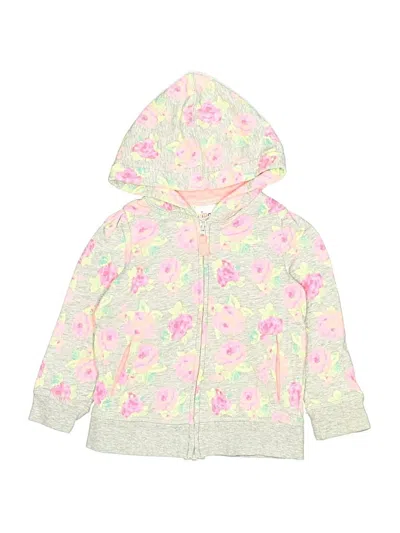 Pre-owned Circo Kids' Zip Up Hoodie In Pink