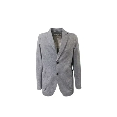 CIRCOLO 1901 CIRCOLO 1901 - BLUE JERSEY JACKET CN4319