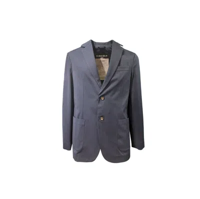 Circolo 1901 - Blue Navy Jersey Jacket Cn4238