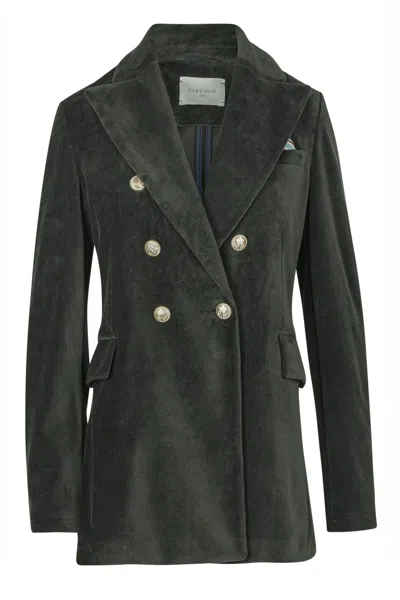 Circolo 1901 - Jacket - 461251 - Verdone In Animal Print
