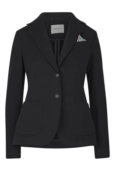 Circolo 1901 - Jacket - 461260 - Black In Animal Print