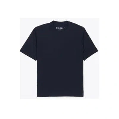 Circolo 1901 - Navy Blue Pique Cotton T-shirt Cn4286