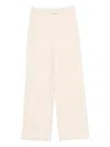 Circolo 1901 Beige Cotton Trousers