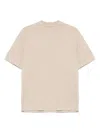 Circolo 1901 Crew Neck Cotton T-shirt With Short Raglan Sleeves