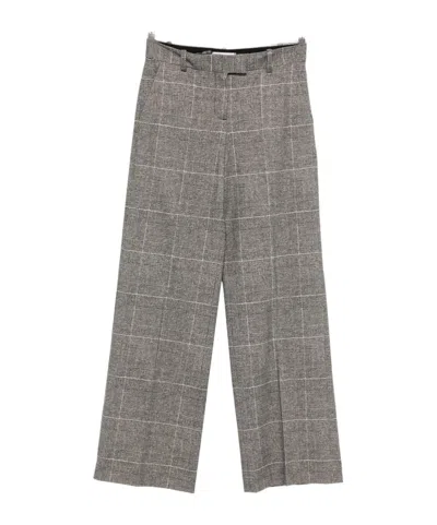 CIRCOLO 1901 BELT LOOP WIDE-LEG PANTS