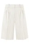Circolo 1901 Bermuda Dp Lino In B Naturale