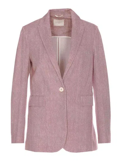 Circolo 1901 Ink Blazer In Pink