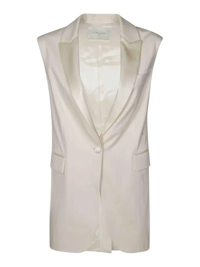 Circolo 1901 Blazer - Blanco In Neutral
