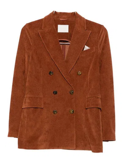 Circolo 1901 Blazer In Brown