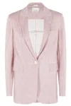 Circolo 1901 Long-sleeved Suit Coat In Pink