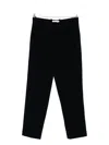 Circolo 1901 Cotton Trousers In Black