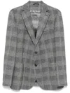 Circolo 1901 Cotton Single-breasted Jacket In Multi
