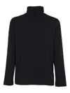 Circolo 1901 Blue Melange Cotton T-shirts And Polos In Black