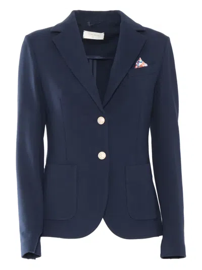 CIRCOLO 1901 BUTTON-DETAIL POCKET JACKET