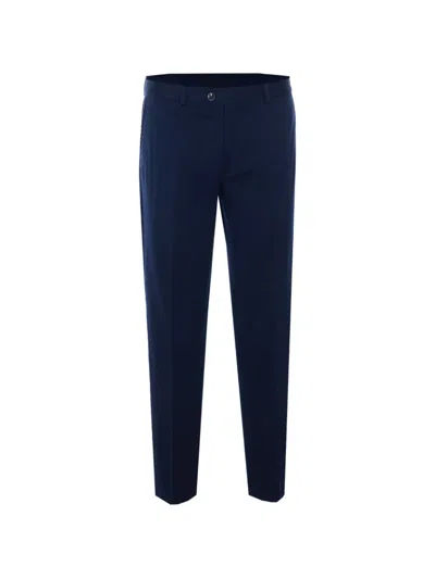 Circolo 1901 Button Zip Trousers In Blue