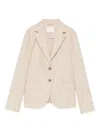Circolo 1901 Buttoned Blazer In Neutral