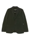 Circolo 1901 Buttoned Patch-pocket Jacket In Green
