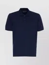 Circolo 1901 Buttoned Polo Shirt With Collar And Short Sleeves In Blue