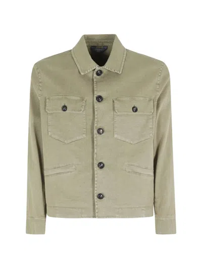 Circolo 1901 Button-up Chest-pocket Jacket In Brown