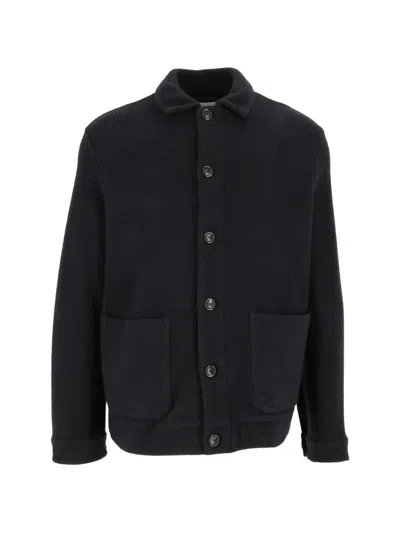 Circolo 1901 Button-up Jacket In Black