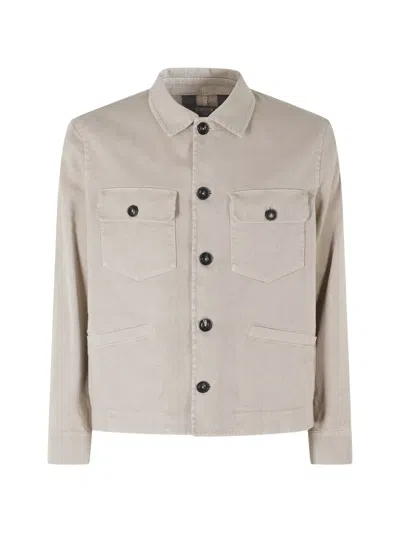 Circolo 1901 Button-up Pocket-detail Jacket In Neutral