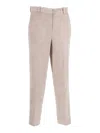 Circolo 1901 Carrot Silhouette Cropped Pants In Multi