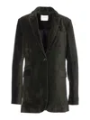 Circolo 1901 Single Breasted Jacket In Black