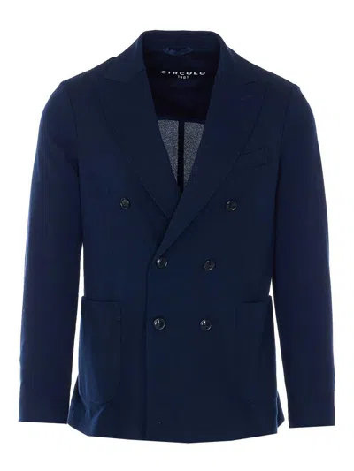 CIRCOLO 1901 BLUE JACKET
