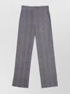 Circolo 1901 Check Pattern Masculine Trousers In Blue