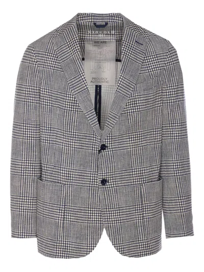 CIRCOLO 1901 CHECKED BLAZER